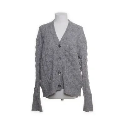 Cardigan (Gray) from Kaffe Acrylic, Elastane, Wool, Recycled polyester