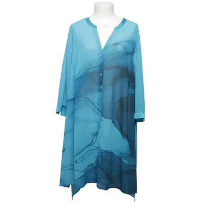 Chemise à manches courtes (Bleu) de Samoon