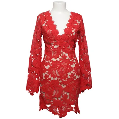 Jurk (Rood) van Love Triangle Polyester