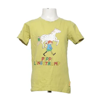 T-shirt (Grøn) fra Pippi Långstrump Bomuld, Elastan