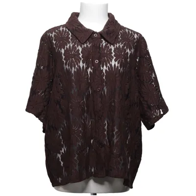 Korte mouwen shirt (40889) van Black Colour Katoen, Nylon
