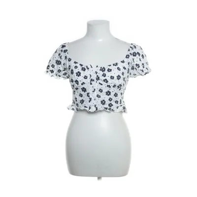 Crop top (Wit, Blauw, Meerkleurig) van The Moodss Katoen