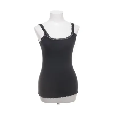 Linne (Svart) från Rosemunde Bomull, Silke