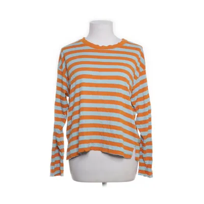 Långärmad t-shirt (Orange, Turkos) från Monki Bomull, Modal