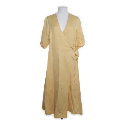 Maxi jurk (Geel) van Carin Wester Linnen, Viscose