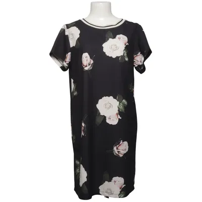 Klänning (Svart, Vit, Grön) från Lacony Elastan, Polyester