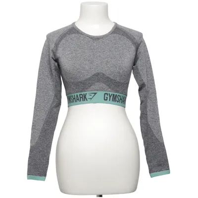 Haut de sport (Gris, Vert) de Gymshark Élasthane, Nylon, Polyester