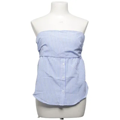 Tube top (Blauw, Wit) van Shein Polyester