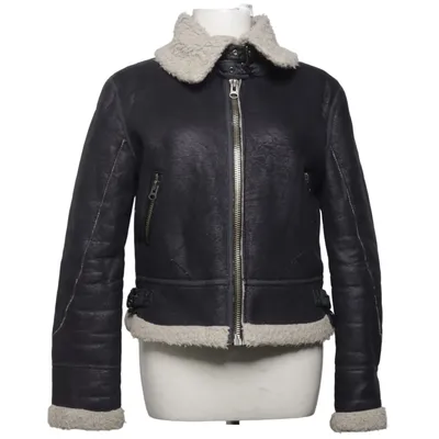 Shearling Jacke (Schwarz, Beige) von Livelo Attitude Acryl, Polyester