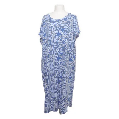 Robe portefeuille (Bleu, Blanc) de XLNT by KappAhl Viscose