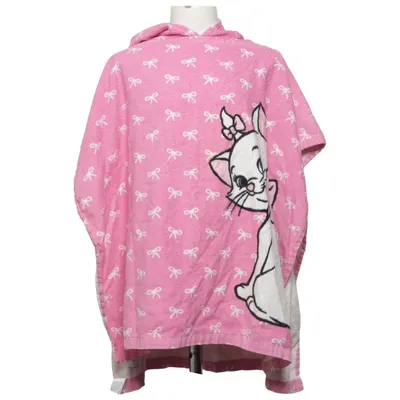 Bath cape (Pink, White) from Lindex Cotton
