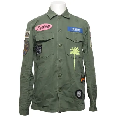 Surchemise (Vert, Multicolore) de Replay Coton