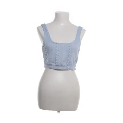Crop top (Blå) fra Zara Polyester