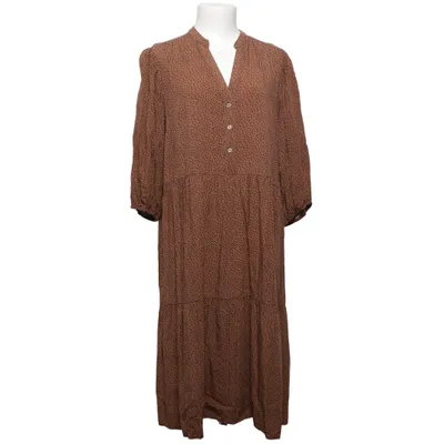 Robe (Marron, Noir) de Co'Couture Viscose