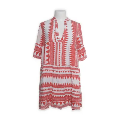 Jurk (Wit, Rood) van New Collection Viscose