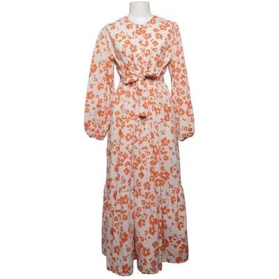 Klänning (Beige, Orange) från Rita Polyester