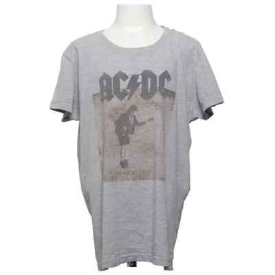 T-shirt (Gris) de ACDC Coton biologique, Polyester