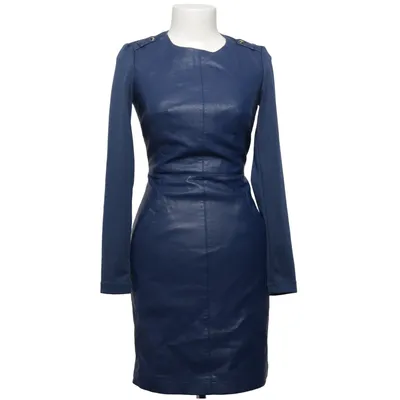 Jurk (Blauw) van Oodji Elastaan, Polyester, Polyurethaan, Viscose