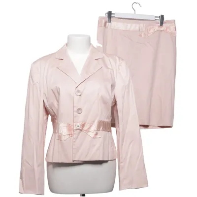 Jakkesæt med nederdel (Pink) fra Hallhuber Donna Acetat, Bomuld, Elastan, Polyamid