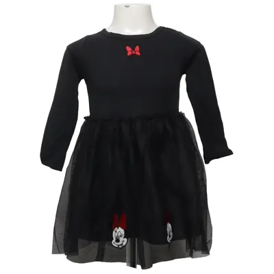 Klänning (Svart, Röd) från H&M x Disney Bomull, Elastan, Polyester
