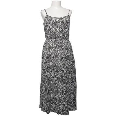 Maxi dress (Black, White) from DKNY Polyester