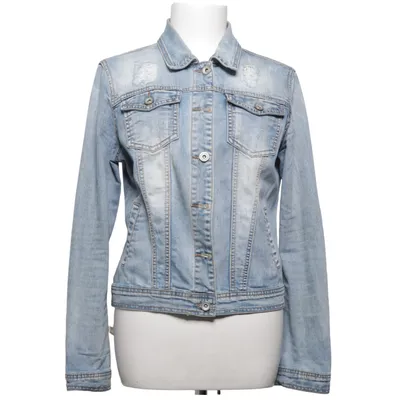 Denim jacket (Blue) from Toxik 3 Cotton, Elastane, Polyester