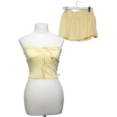 Badsæt (Gul) fra Shein Elastan, Polyester