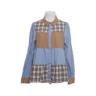 Skjorta (Beige, Blå, Flerfärgad) från One Two & Luxzuz Bomull, Polyester