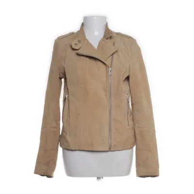 Jacka (Beige) från Vintage Mocka, Skinn