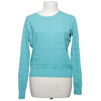 Sweater (Blue) from Charm Cashmere, Nylon, Polyester, Viscose