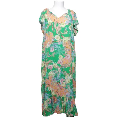 Maxi jurk (Groen, Meerkleurig) van Rough & Rose Viscose