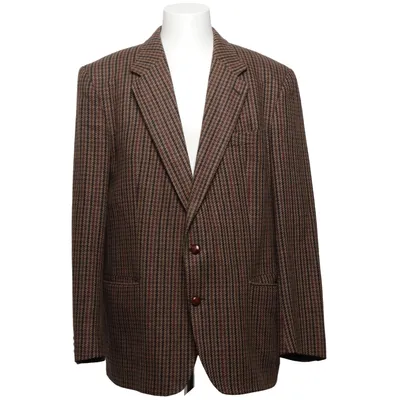 Blazer (Bruin, Meerkleurig) van Tiger of Sweden Polyester, Viscose, Wol