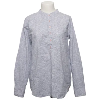 Blouse (Blauw, Wit) van Rue de Femme Katoen