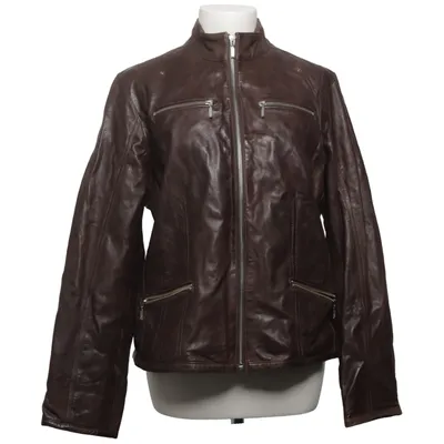 Veste en cuir (Marron) de Josefina of Sweden