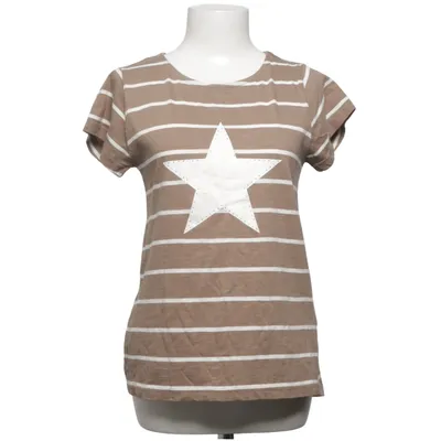 T-shirt (Braun, Weiß) von Flash Essential Bio-Baumwolle