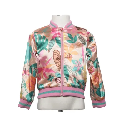 Bomber jacket (Multicolored, Pink) from H&M Elastane, Polyester, Cotton