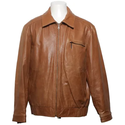 Läderjacka (Brun) från Molltan Skinn