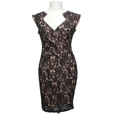 Cocktailjurk (Zwart, Beige) van Lipsy London Elastaan, Polyamide, Polyester