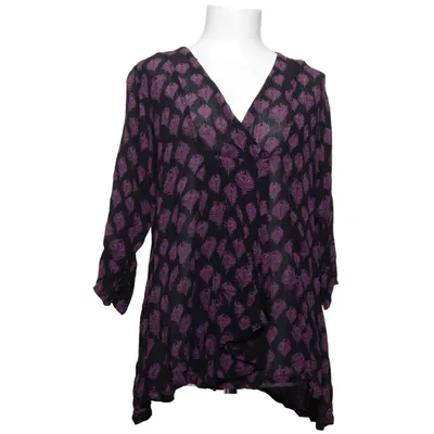 Blus (Svart, Lila) från The Masai Clothing Company Viskos