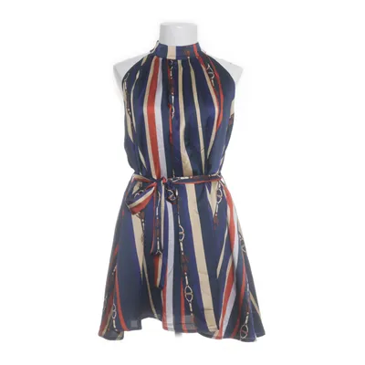 Halterneck dress (Blue, Multicolored) from Jus de Pom Polyester