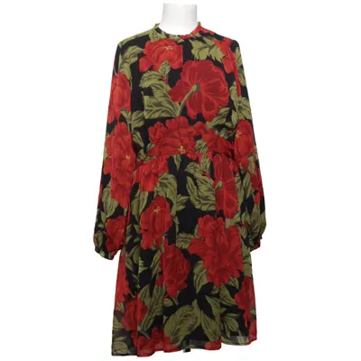 Klänning (Svart, Röd, Flerfärgad) från Ellos Polyester