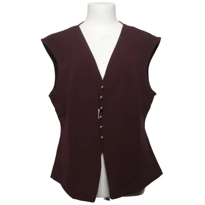 Väst (Brun) från H&M Elastan, Polyester