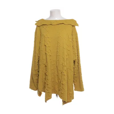 Blouse (Yellow, Green) from Kekoo Cotton, Elastane, Polyester, Viscose
