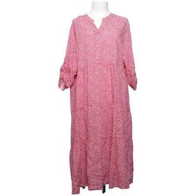 Jurk (Roze, Wit) van Isolde Viscose
