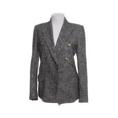 Blazer (Blanc, Noir) de Zara Coton, Polyester, Viscose
