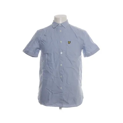 Korte mouwen shirt (Blauw) van Lyle & Scott Katoen