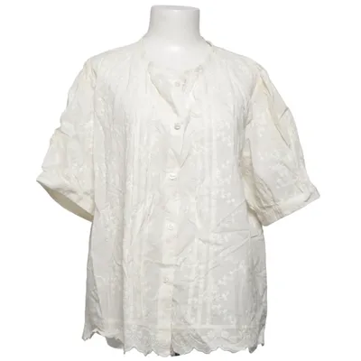 Blouse (White) from Buykud Cotton