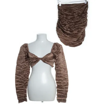 Set (Bruin) van NA-KD Polyester