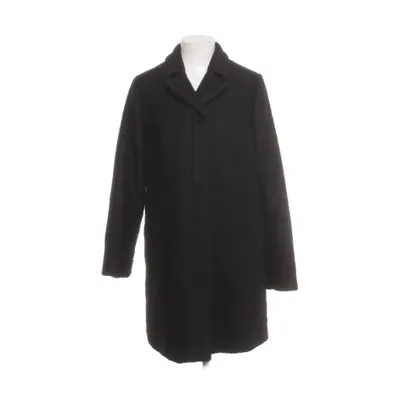 Coat (Black) from Zabaione Acrylic, Polyamide, Polyester, Wool