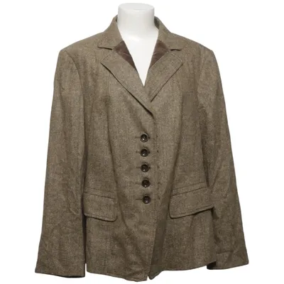 Blazer (Marron) de Jobis Élasthane, Polyamide, Soie, Viscose, Laine